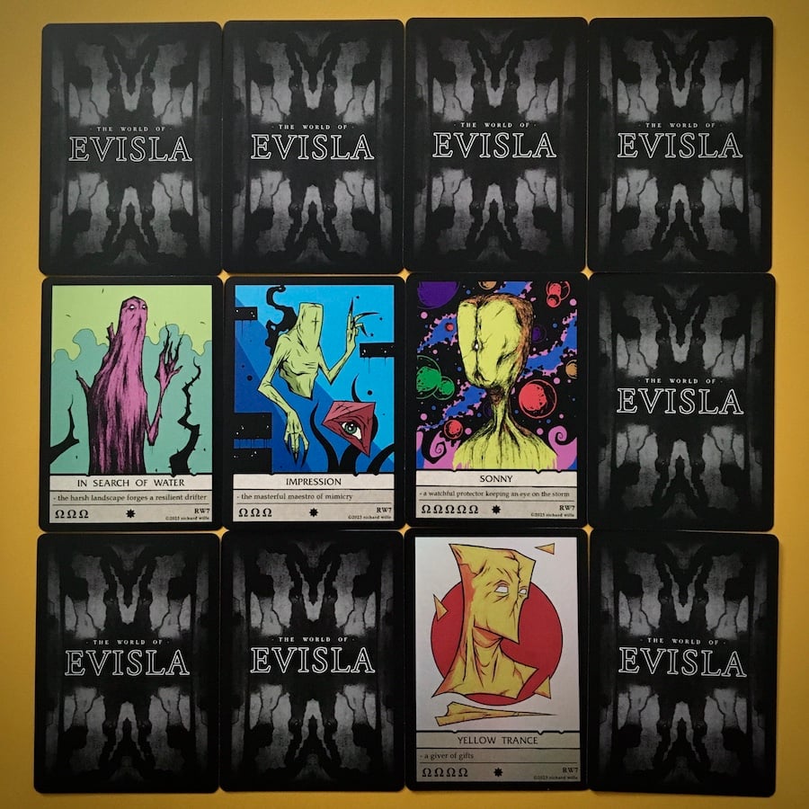 Evisla Trading Cards Remastered - Series 7: Red Wonder